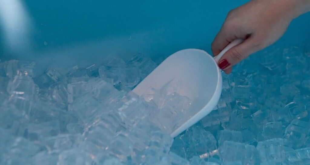 magia sensorial hielo asmr