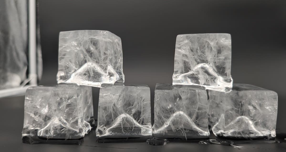 almacenar hielo correctamente sin que se pegue