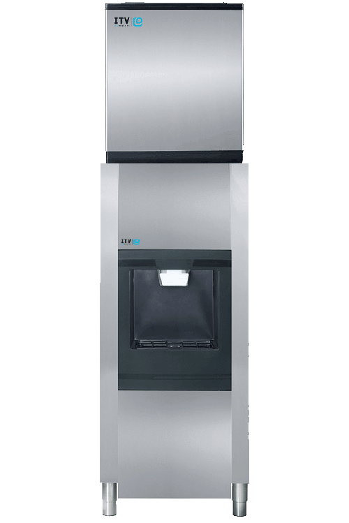 CRT (SPIKA MS1000) Máquina de hielo con almacenamiento